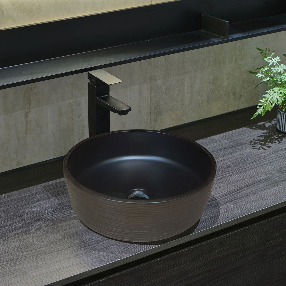 INFINITY ABOVE COUNTER BASIN ROUND PORCELAIN 410MM