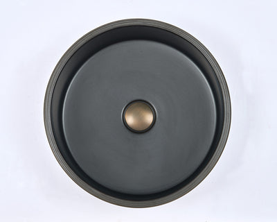 INFINITY ABOVE COUNTER BASIN ROUND PORCELAIN 410MM