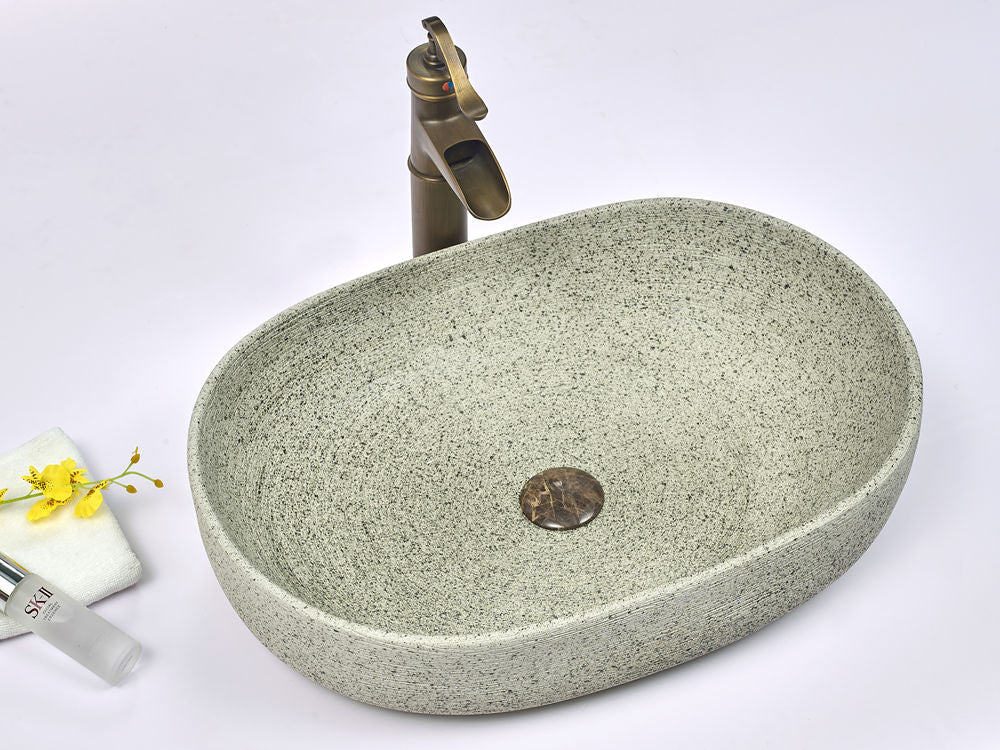 INFINITY ABOVE COUNTER BASIN OVAL PORCELAIN 580MM