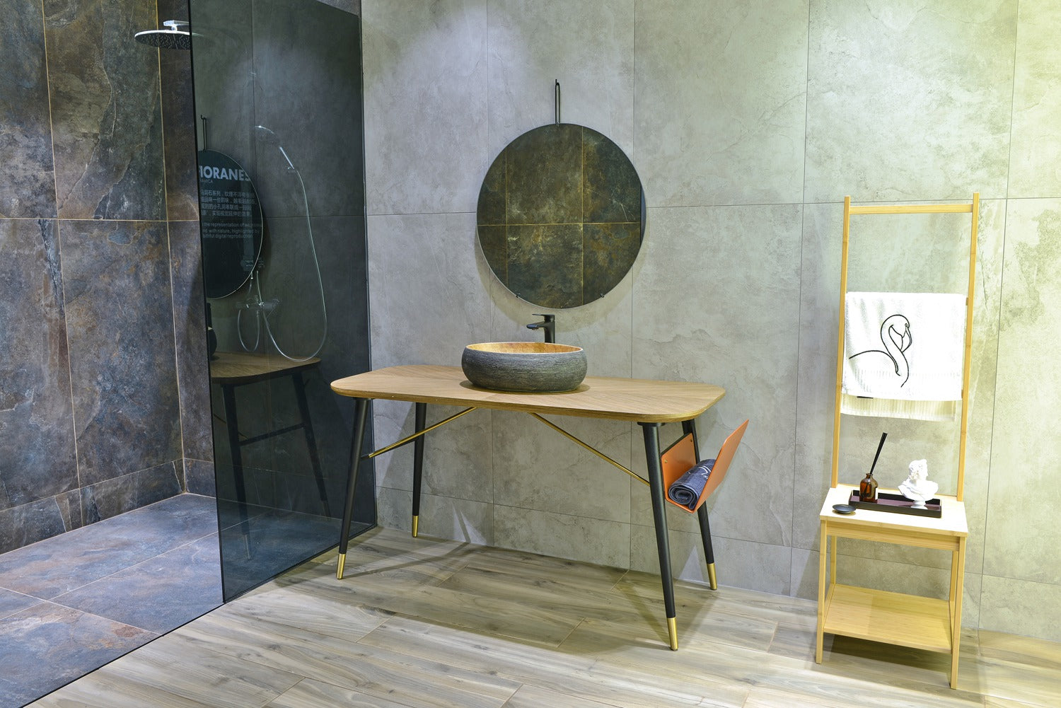 INFINITY ART BASIN PORCELAIN OVAL 470MM