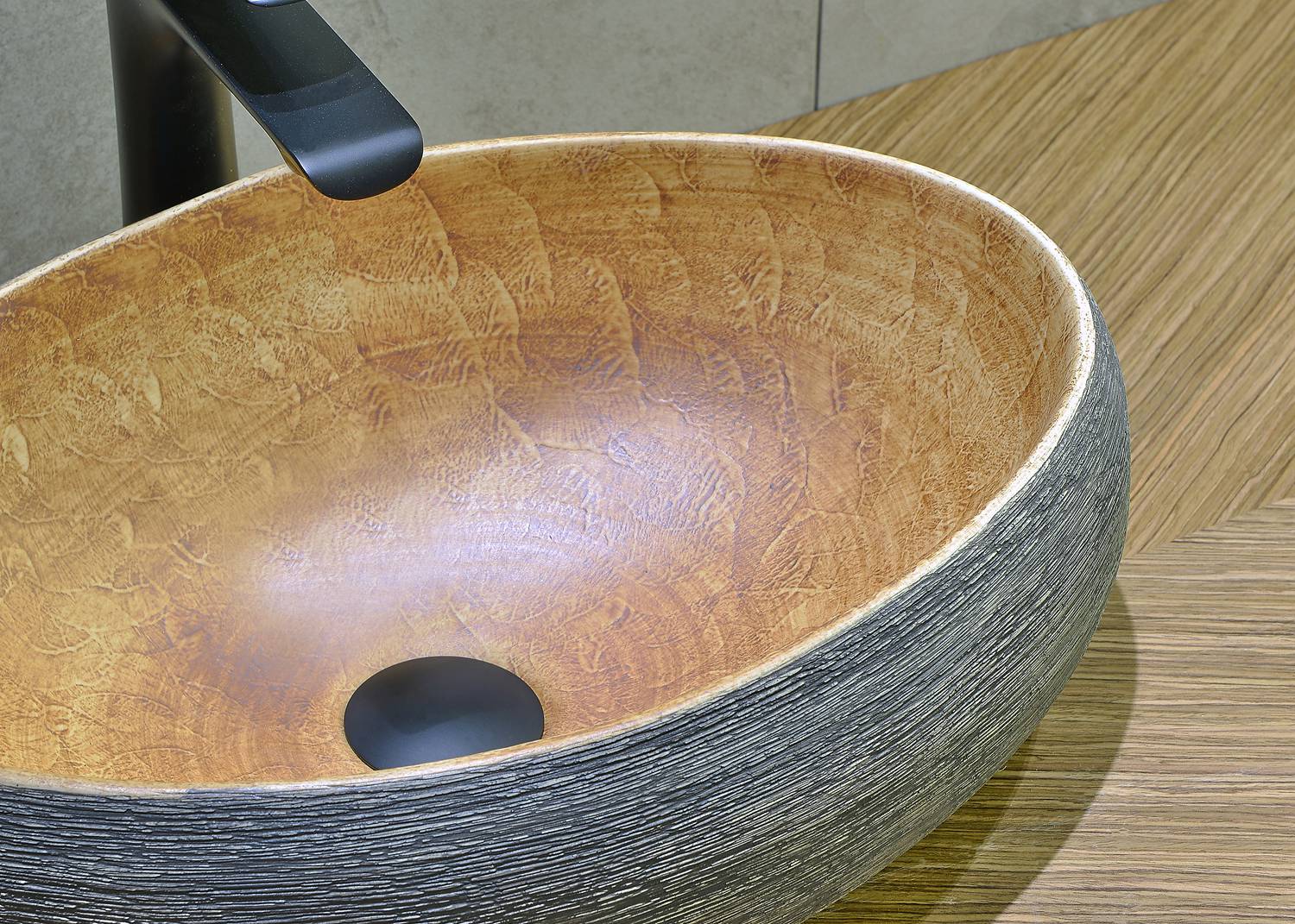 INFINITY ART BASIN PORCELAIN OVAL 470MM