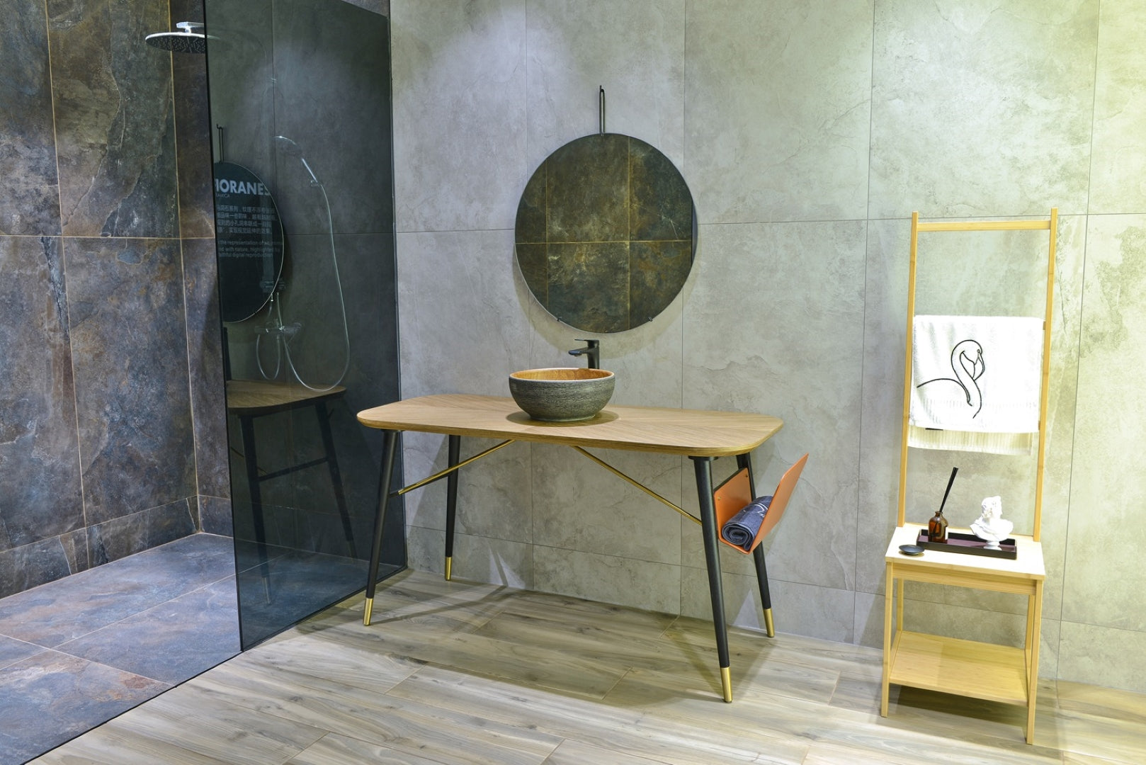 INFINITY ART BASIN PORCELAIN ROUND 340MM