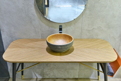 INFINITY ART BASIN PORCELAIN ROUND 340MM