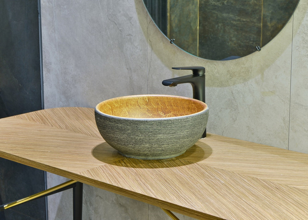 INFINITY ART BASIN PORCELAIN ROUND 340MM