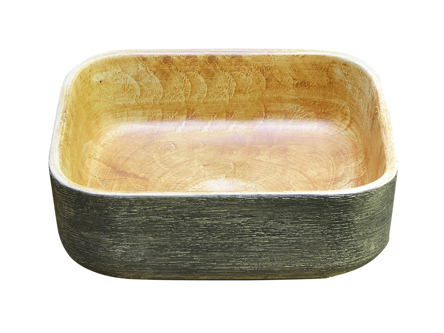 INFINITY ART BASIN PORCELAIN SQUARE 380MM