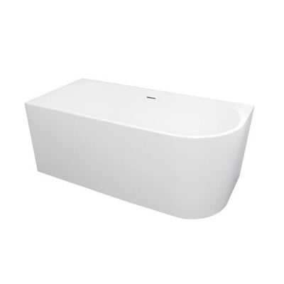 INSPIRE LEFT CORNER BATHTUB WITH OVERFLOW GLOSS WHITE (AVAILABLE IN 1500MM AND 1700MM)