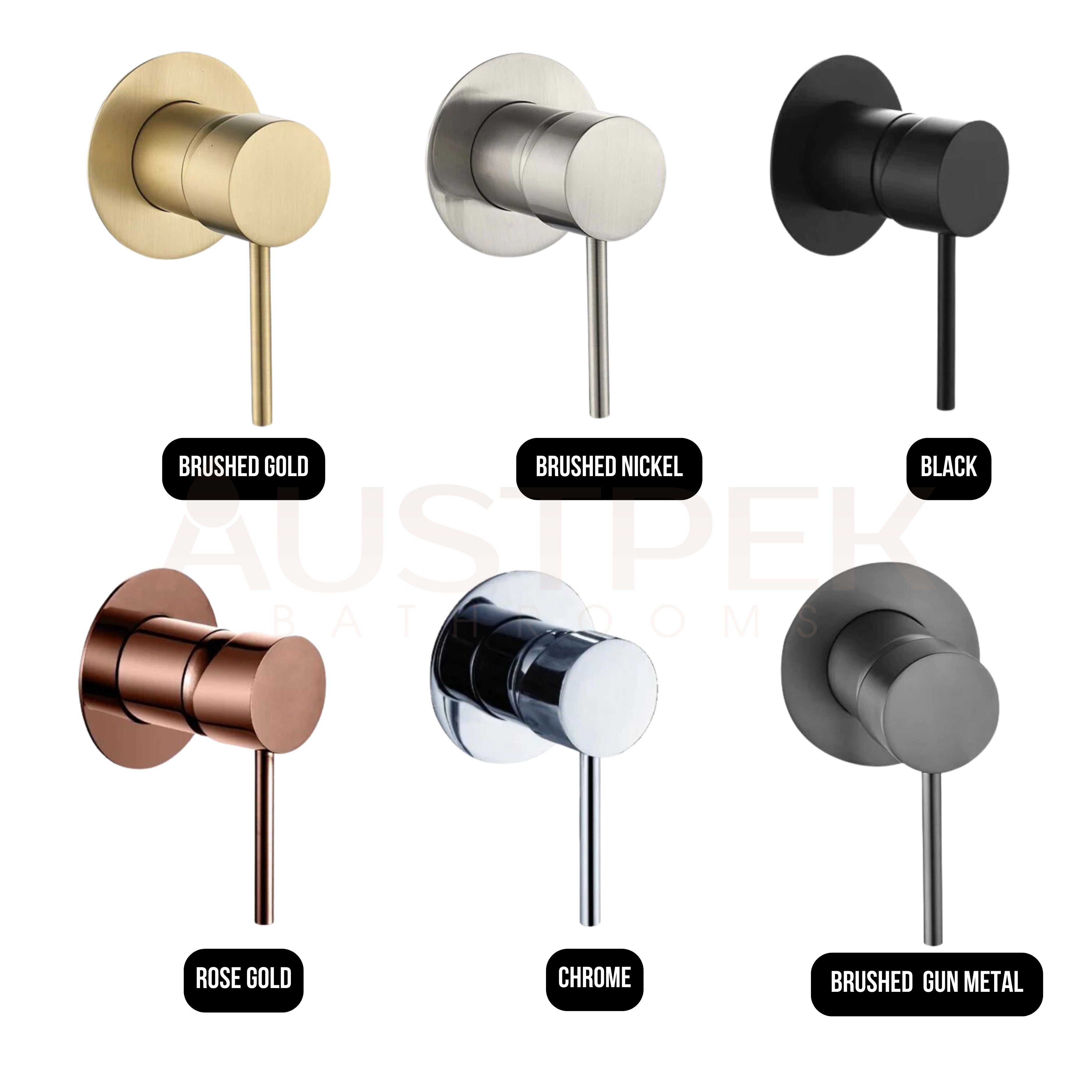 HELLYCAR IDEAL WALL MIXER BRUSHED NICKEL 35MM