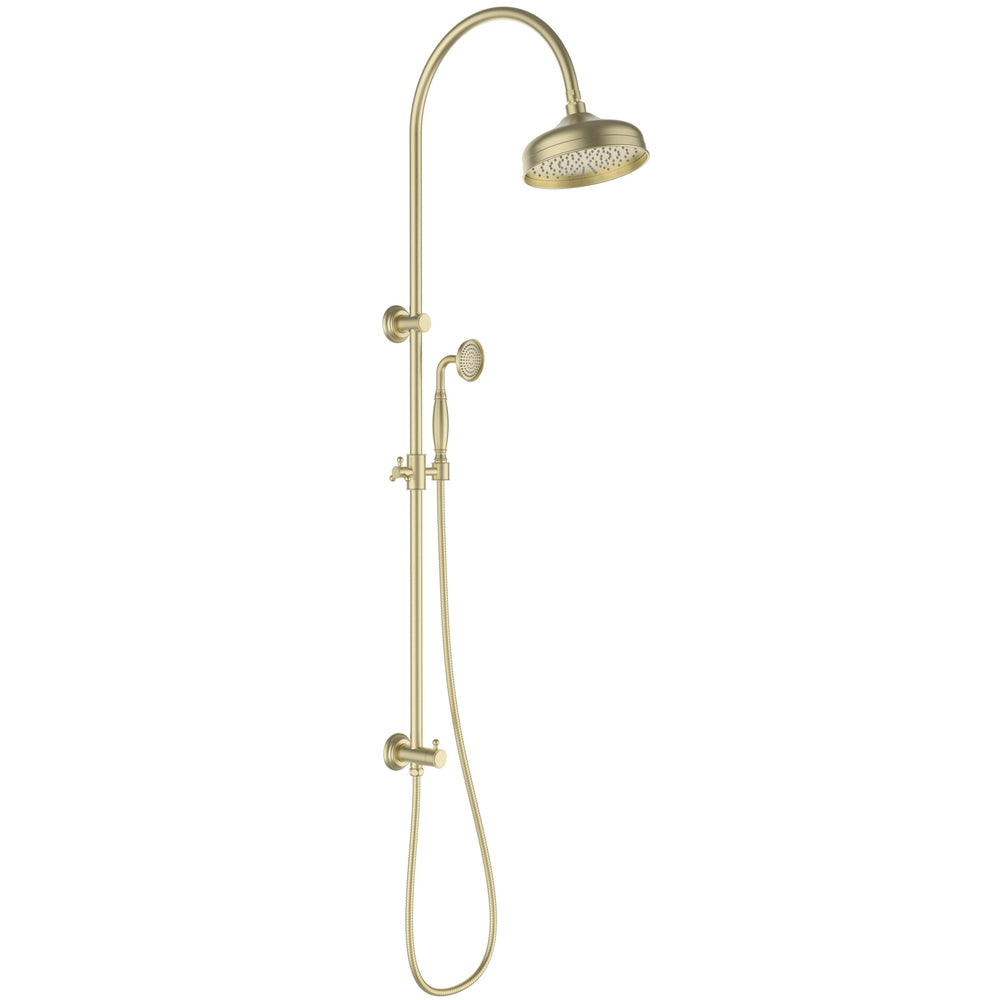IKON CLASICO COMBINATION SHOWER SET 1311MM BRUSHED GOLD