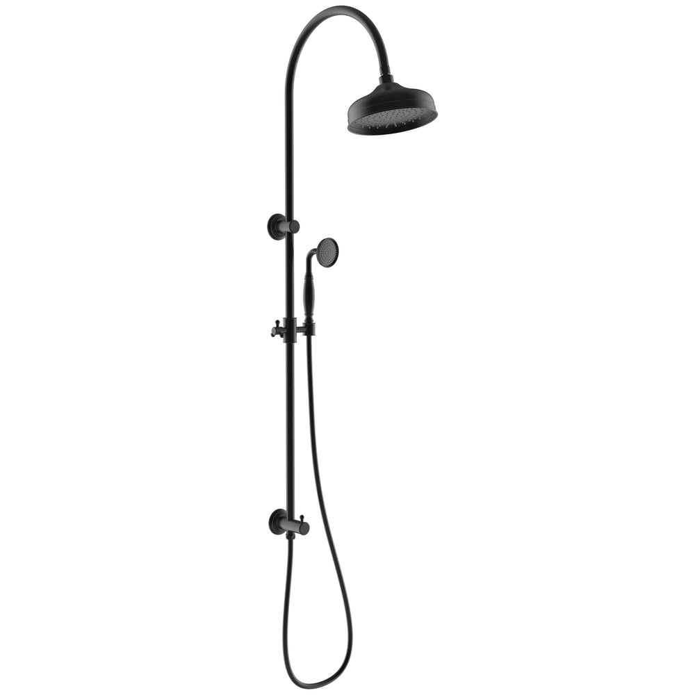 IKON CLASICO COMBINATION SHOWER SET 1311MM MATTE BLACK