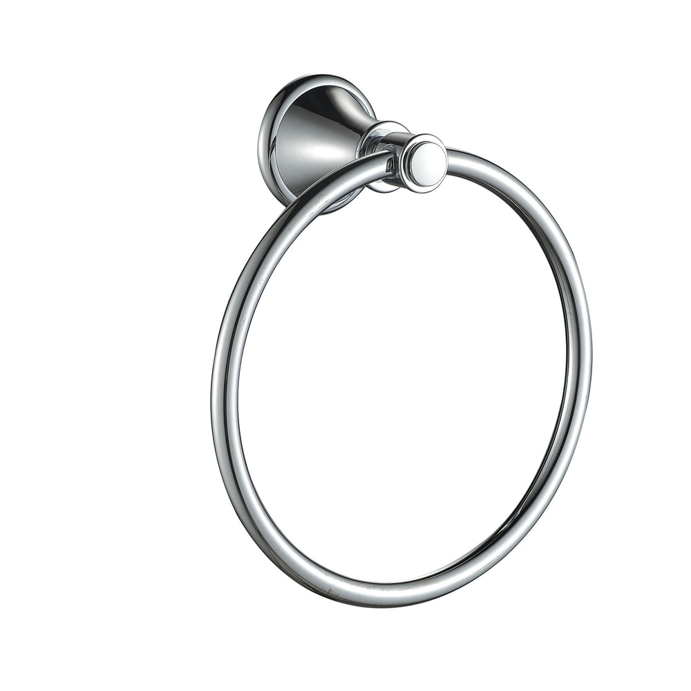 IKON CLASICO TOWEL RING CHROME 165MM