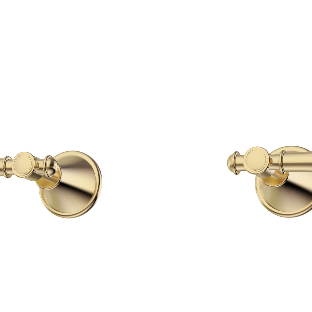 IKON CLASICO LEAD FREE WALL TOP ASSEMBLIES BRUSHED GOLD (BRASS HANDLE)