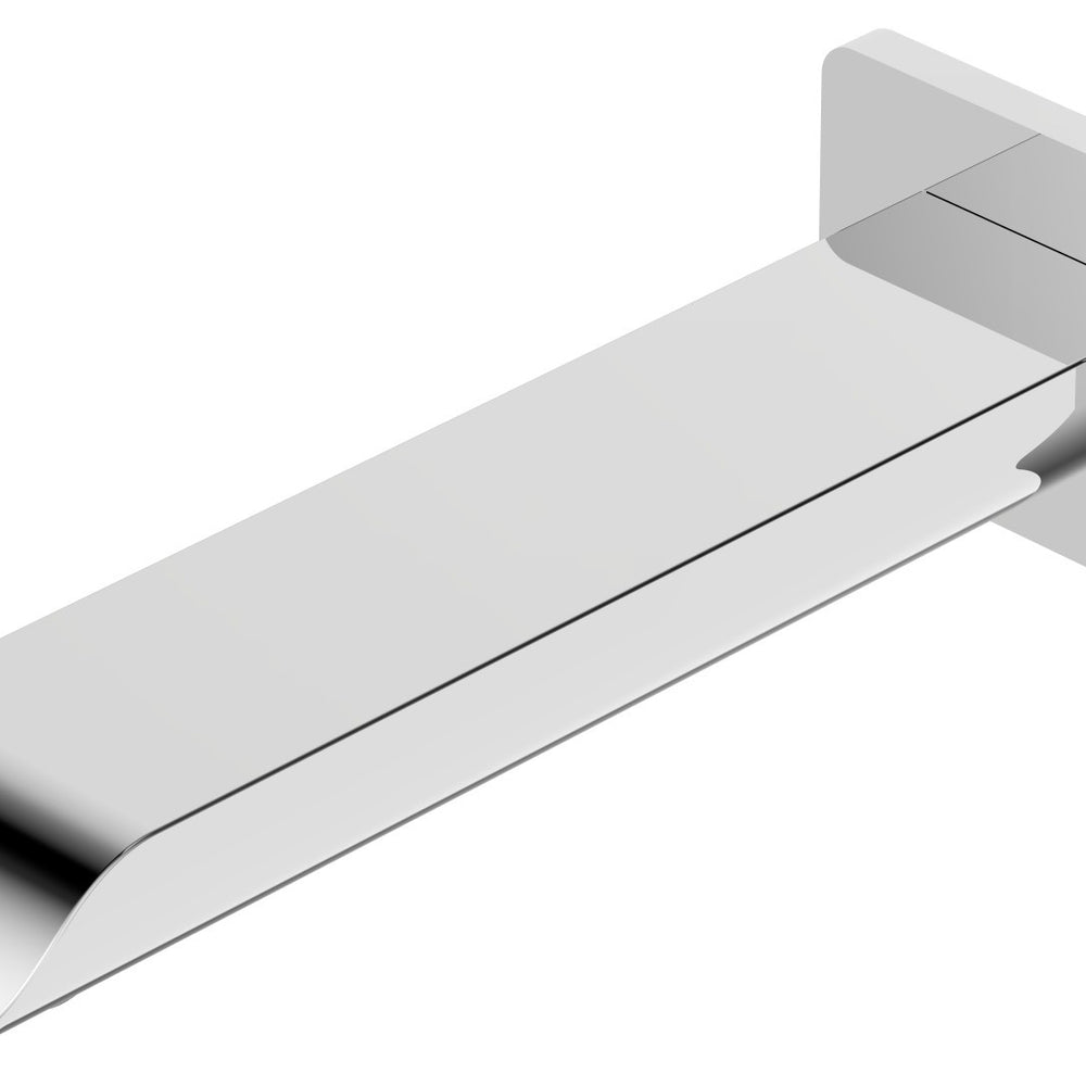 IKON KARA LEAD FREE BATH SPOUT CURVED TIP CHROME