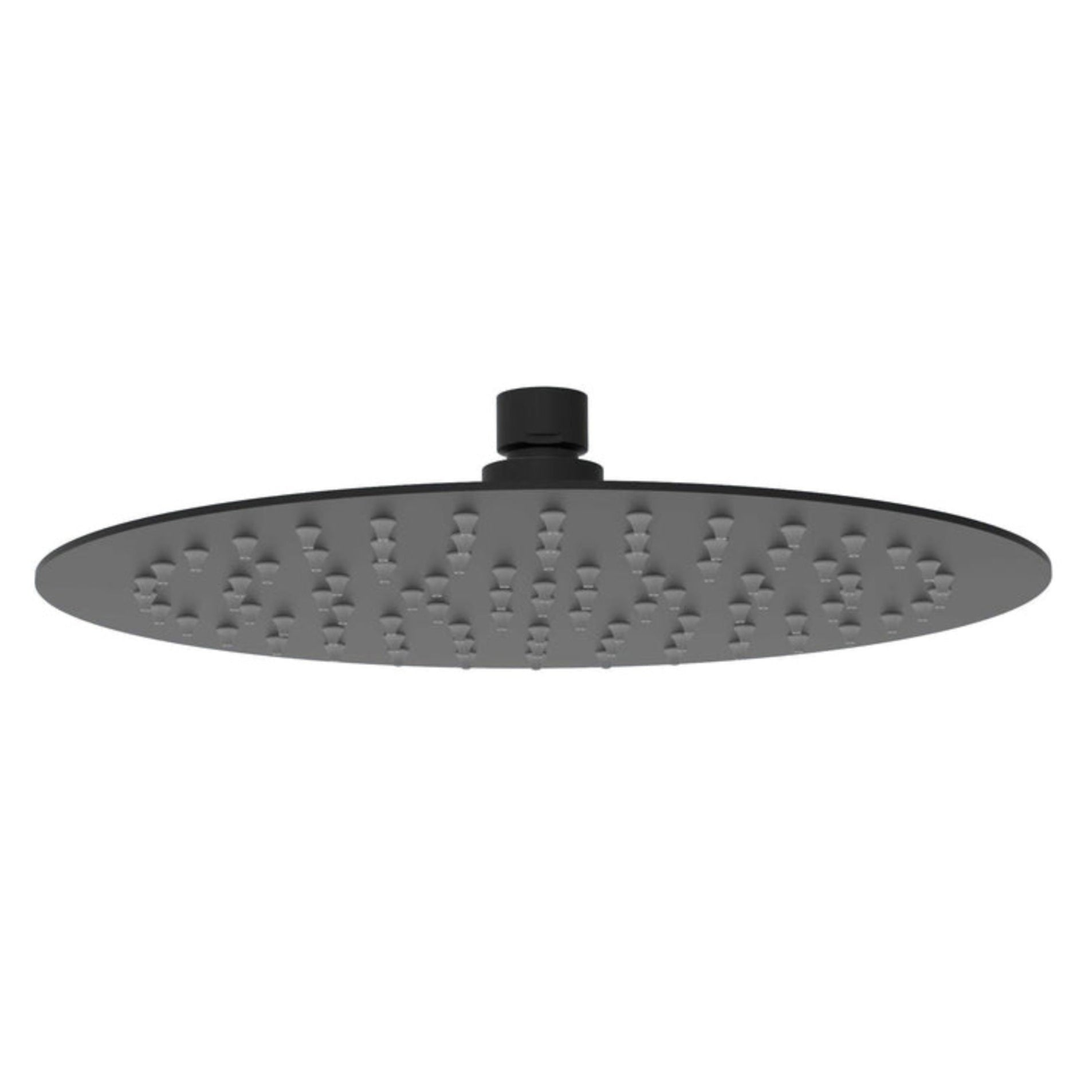 IKON DOVA SHOWER HEAD 250MM MATTE BLACK