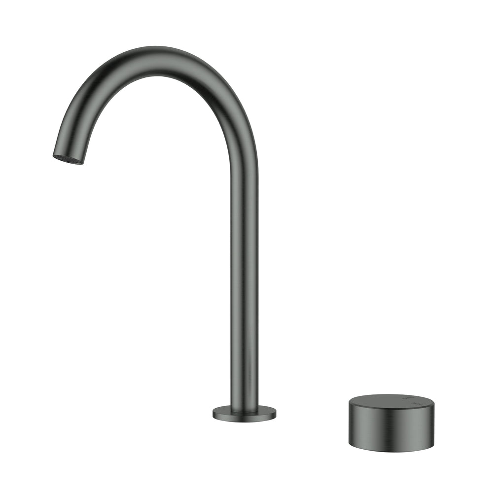 IKON HALI HOB BASIN MIXER 284MM GUN METAL