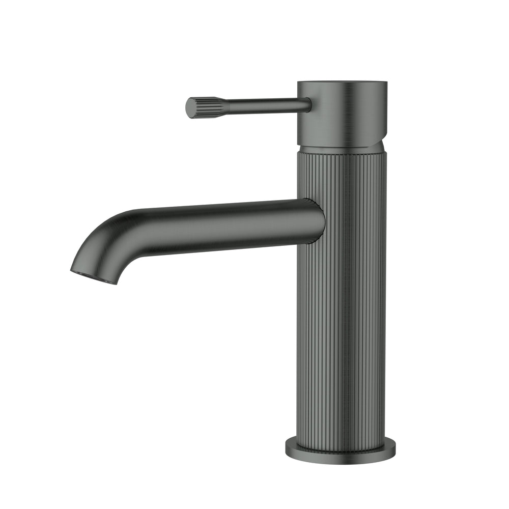 IKON LINIE LEAD FREE BASIN MIXER 168MM GUN METAL
