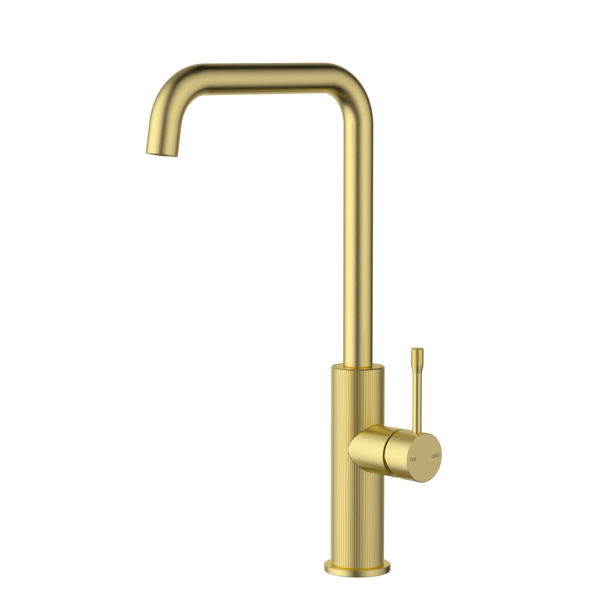 IKON LINIE LEAD FREE SINK MIXER 380MM BRUSHED GOLD