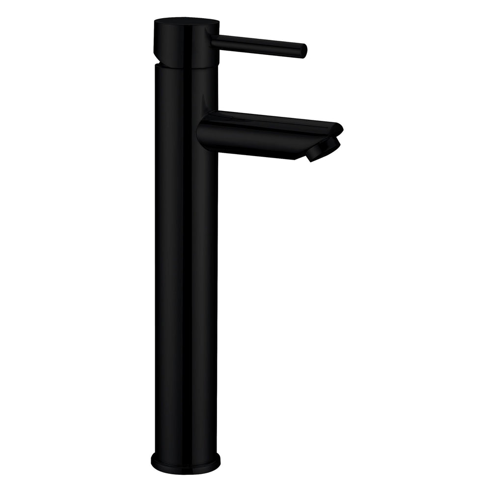 IKON OTUS HIGH RISE BASIN MIXER 320MM MATTE BLACK