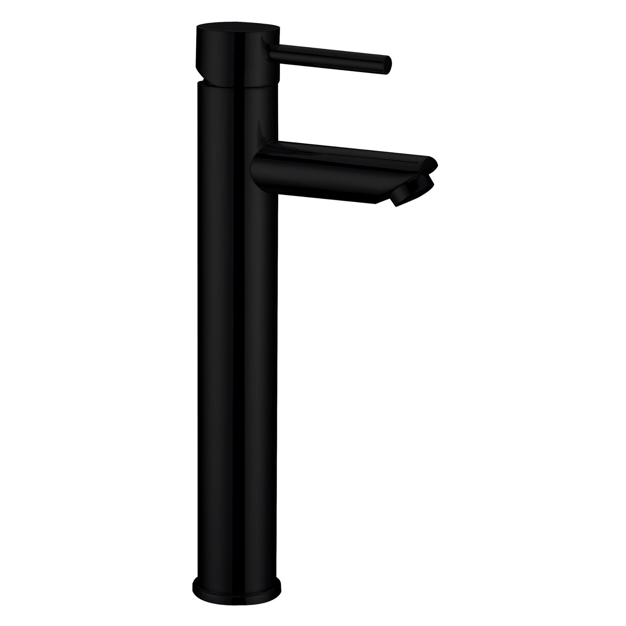 IKON OTUS HIGH RISE BASIN MIXER 320MM MATTE BLACK