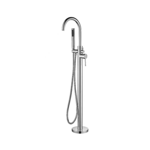 IKON OTUS FREESTANDING BATH MIXER 1100MM BRUSHED GOLD
