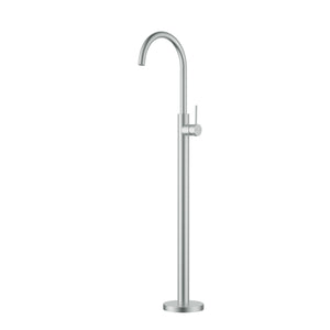 IKON OTUS SLIMLINE FREESTANDING BATH MIXER 1059MM STAINLESS STEEL