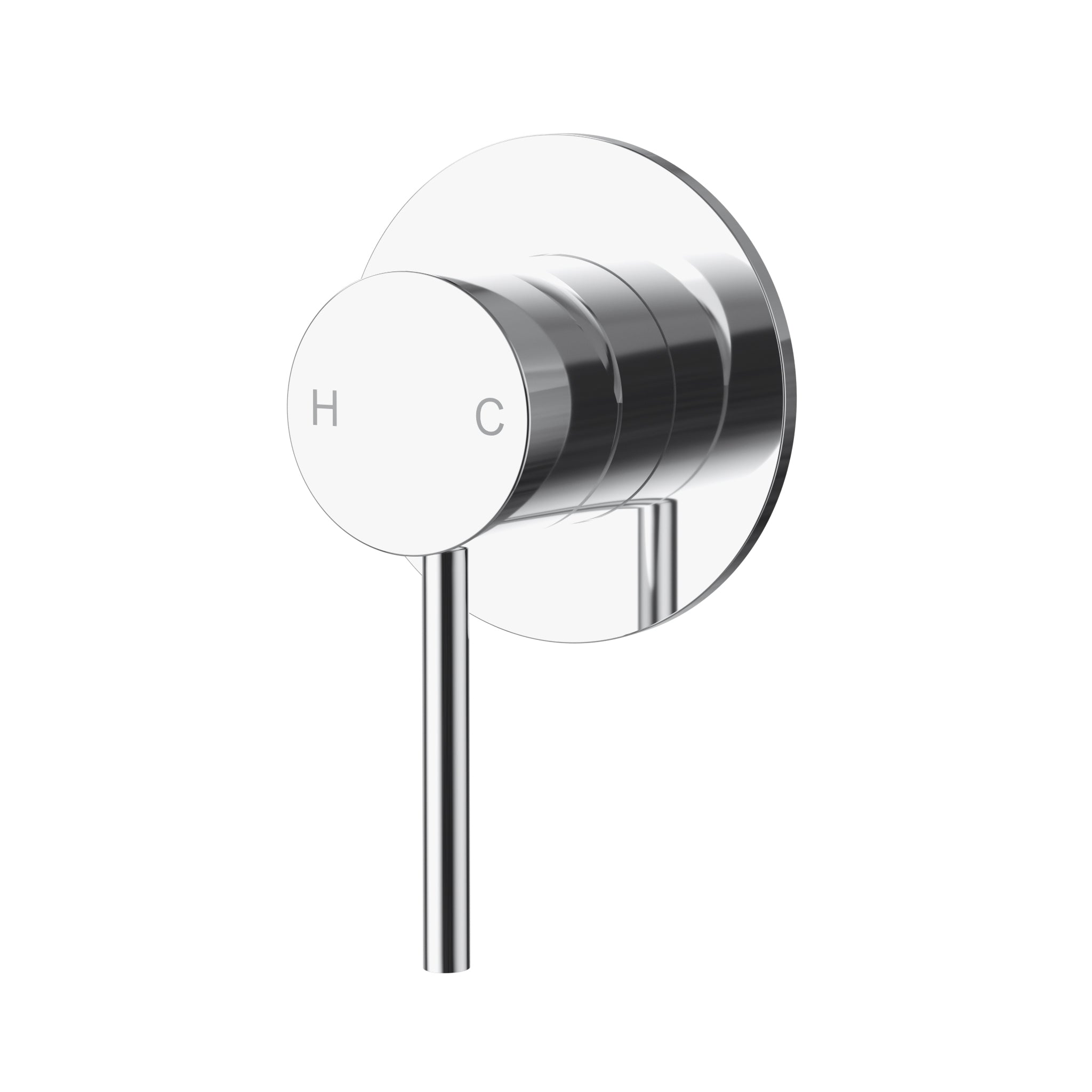 IKON OTUS SLIMLINE WALL MIXER TRIM KIT WITH BODY CHROME