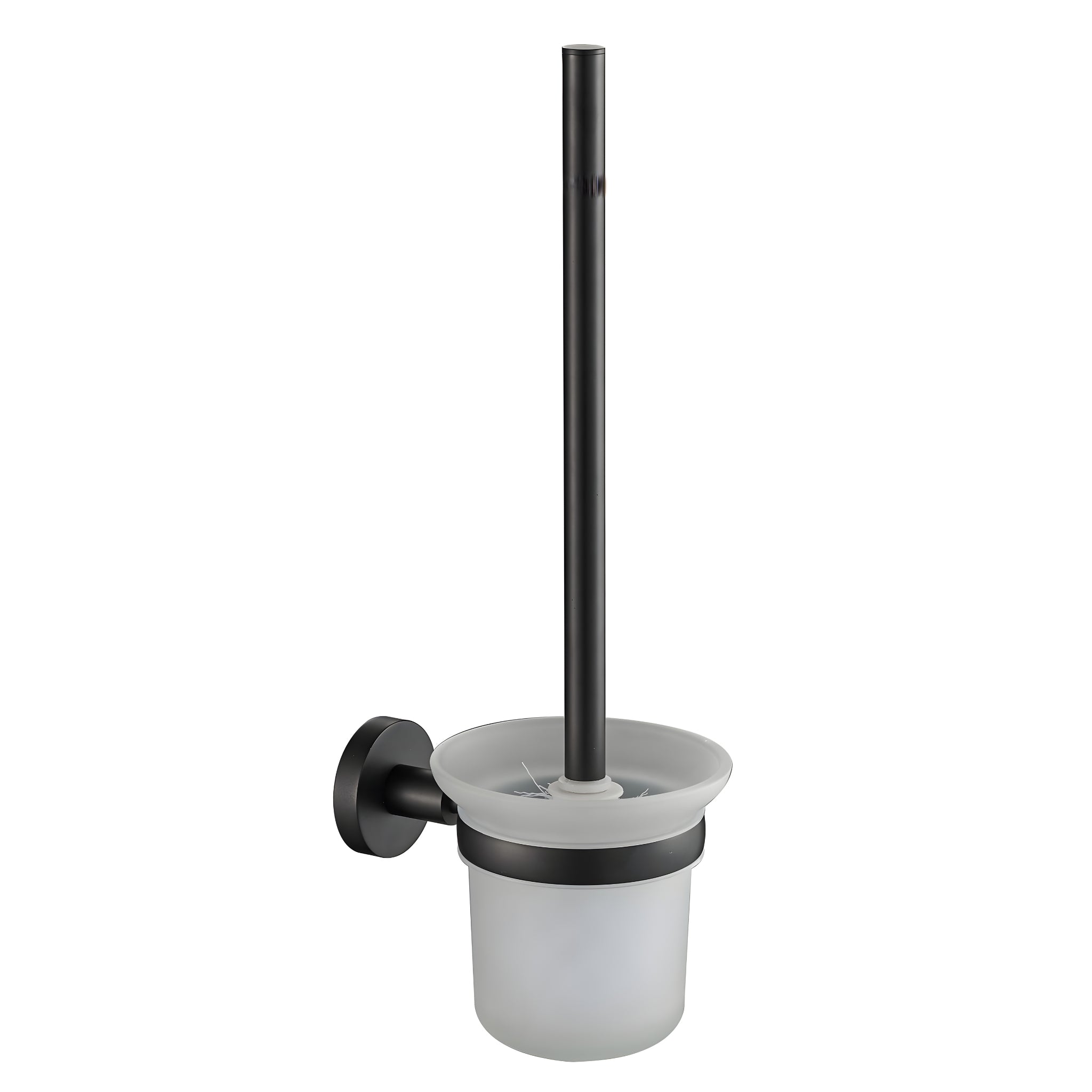 IKON OTUS TOILET BRUSH SET 350MM MATTE BLACK
