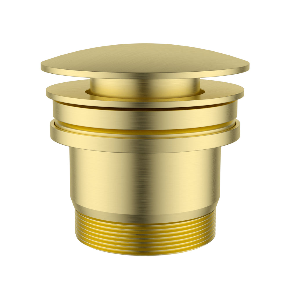 IKON POP UP UNIVERSAL BASIN WASTE BRUSHED GOLD