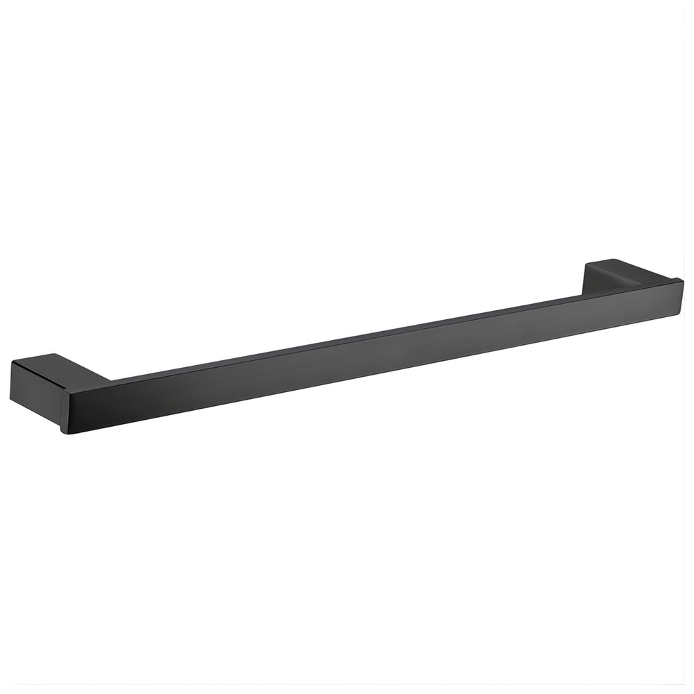 IKON ROSA SINGLE TOWEL RAIL 750MM MATTE BLACK