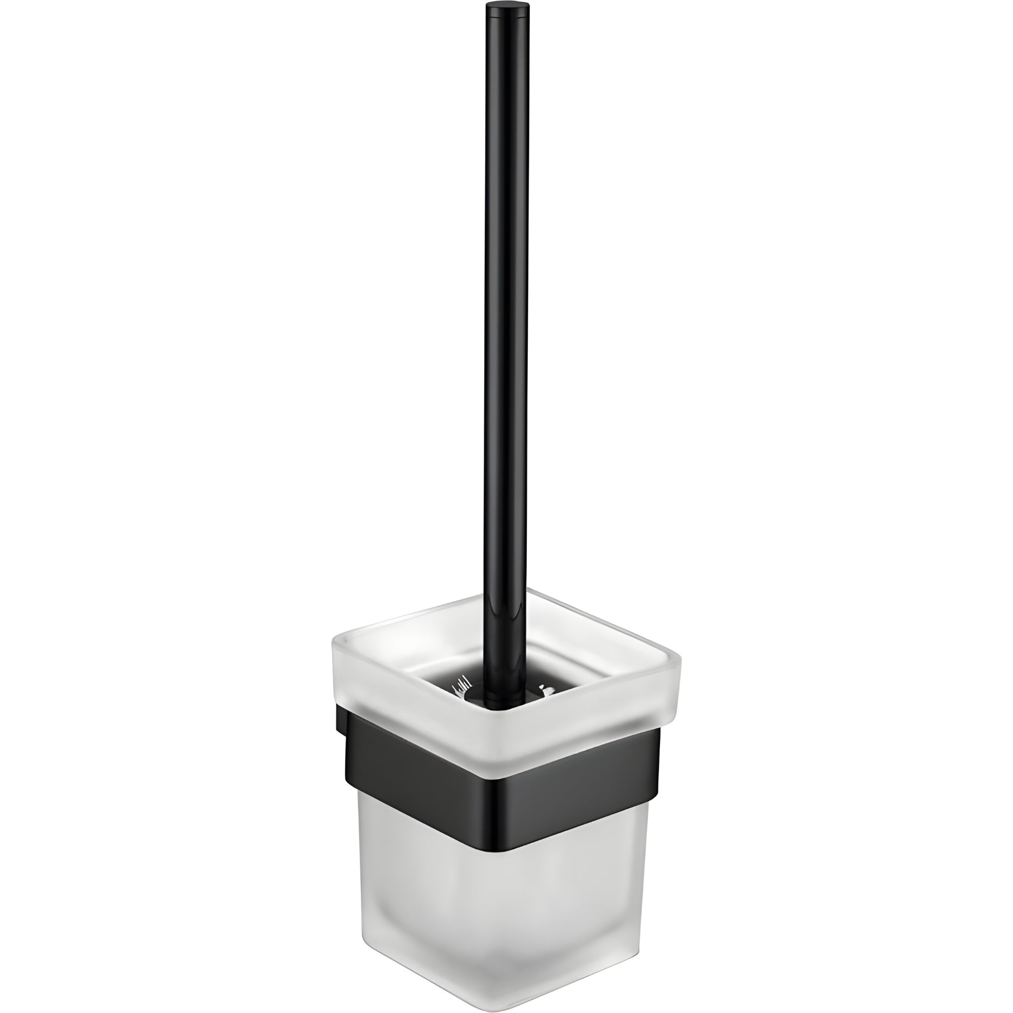 IKON ROSA TOILET BRUSH HOLDER 400MM MATTE BLACK