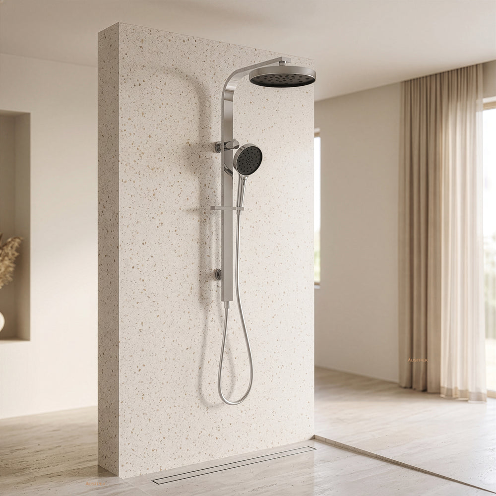 IKON SULU II MULTI-FUNCTION SHOWER SET BRUSHED NICKEL