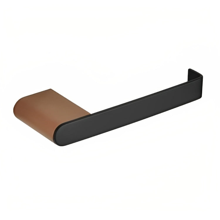 INSPIRE ZEVIO TOWEL BAR MATTE BLACK AND ROSE GOLD 160MM