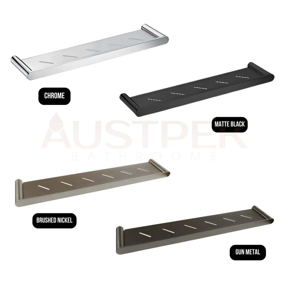 INSPIRE VETTO METAL SHELF GUN METAL 600MM