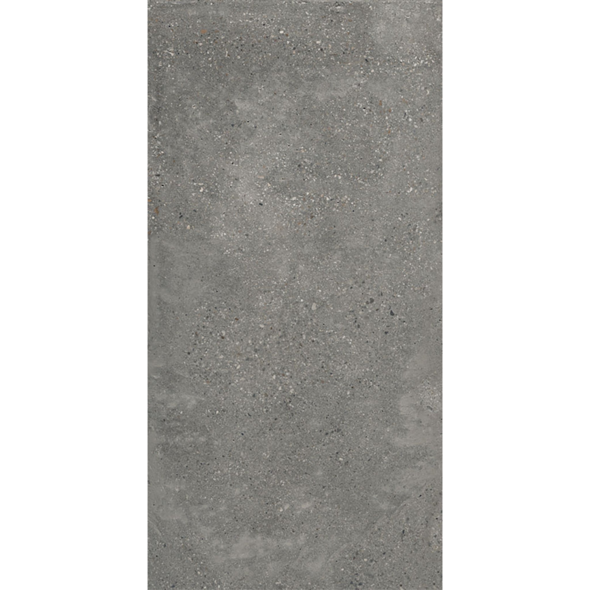 EVERSTONE STONE CEMENT ANTHRACITE POLISHED 1200X600MM RECTANGLE TILE (PER BOX)