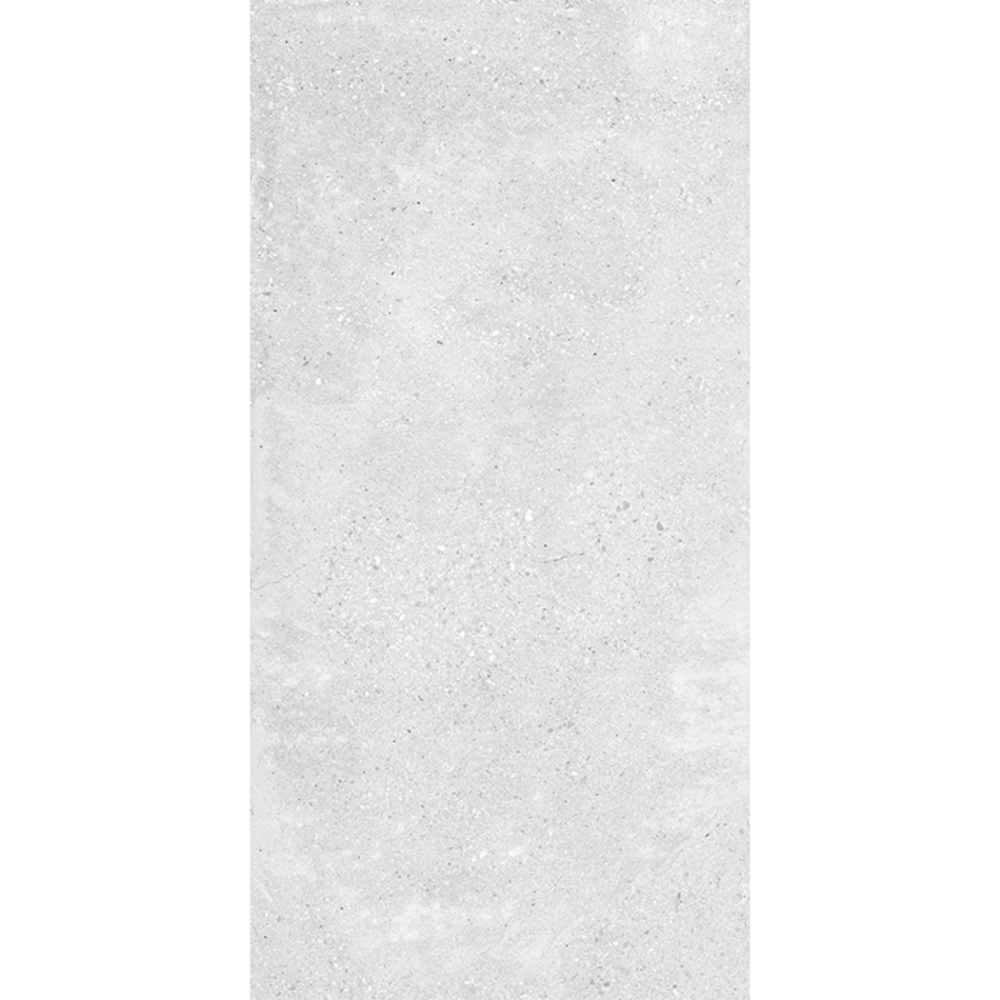 EVERSTONE STONE CEMENT WHITE POLISHED 1200X600MM RECTANGLE TILE (PER BOX)