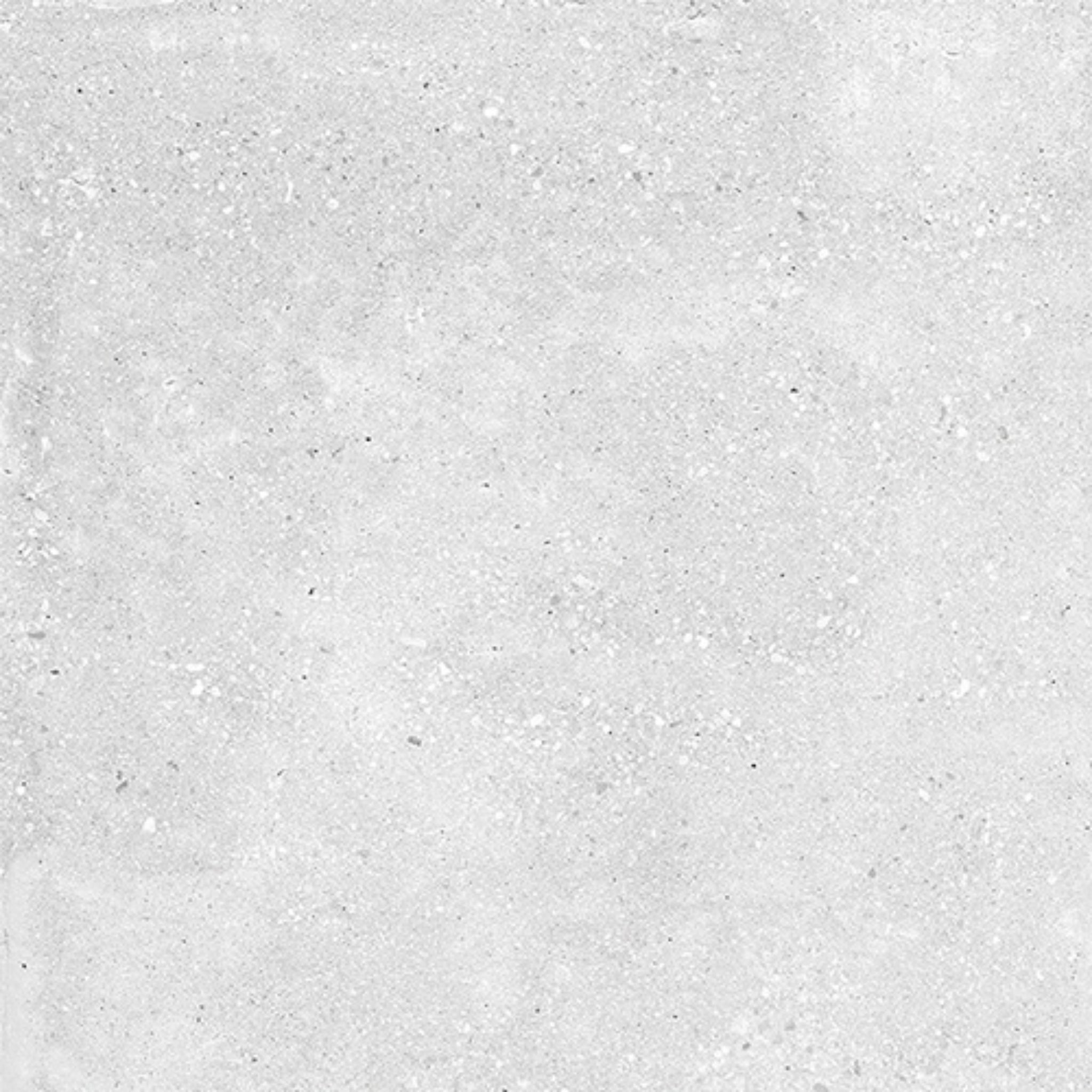 EVERSTONE STONE CEMENT WHITE POLISHED 600X600MM SQUARE TILE (PER BOX)