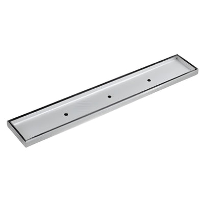 INFINITY TILE INSERT FLOOR DRAIN SILVER (MULTIPLE SIZES AVAILABLE)
