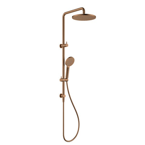 IKON OTUS MULTI-FUNCTION SHOWER SET 250MM BRUSHED COPPER