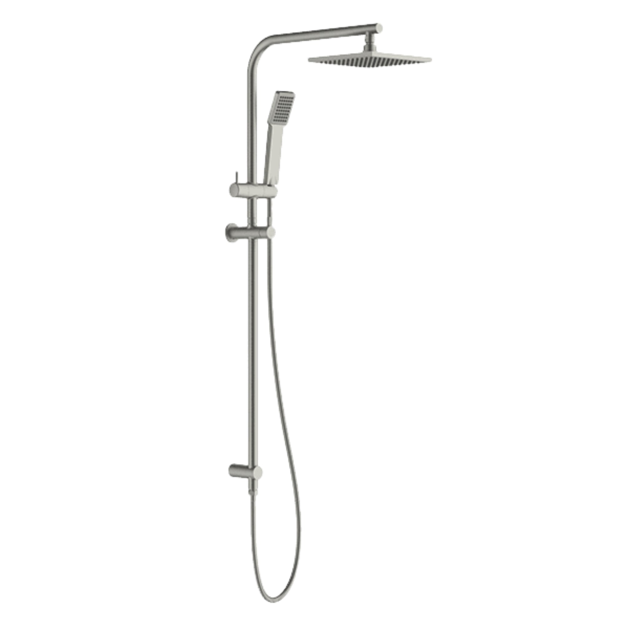 GARETH ASHTON ARCH SHOWER SYSTEM 1080MM BRUSHED NICKEL