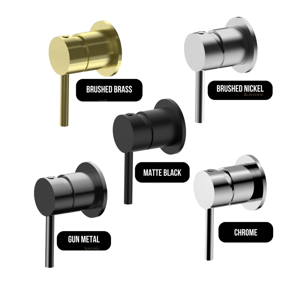 LINSOL GIGI S2 WALL MIXER BRUSHED BRASS
