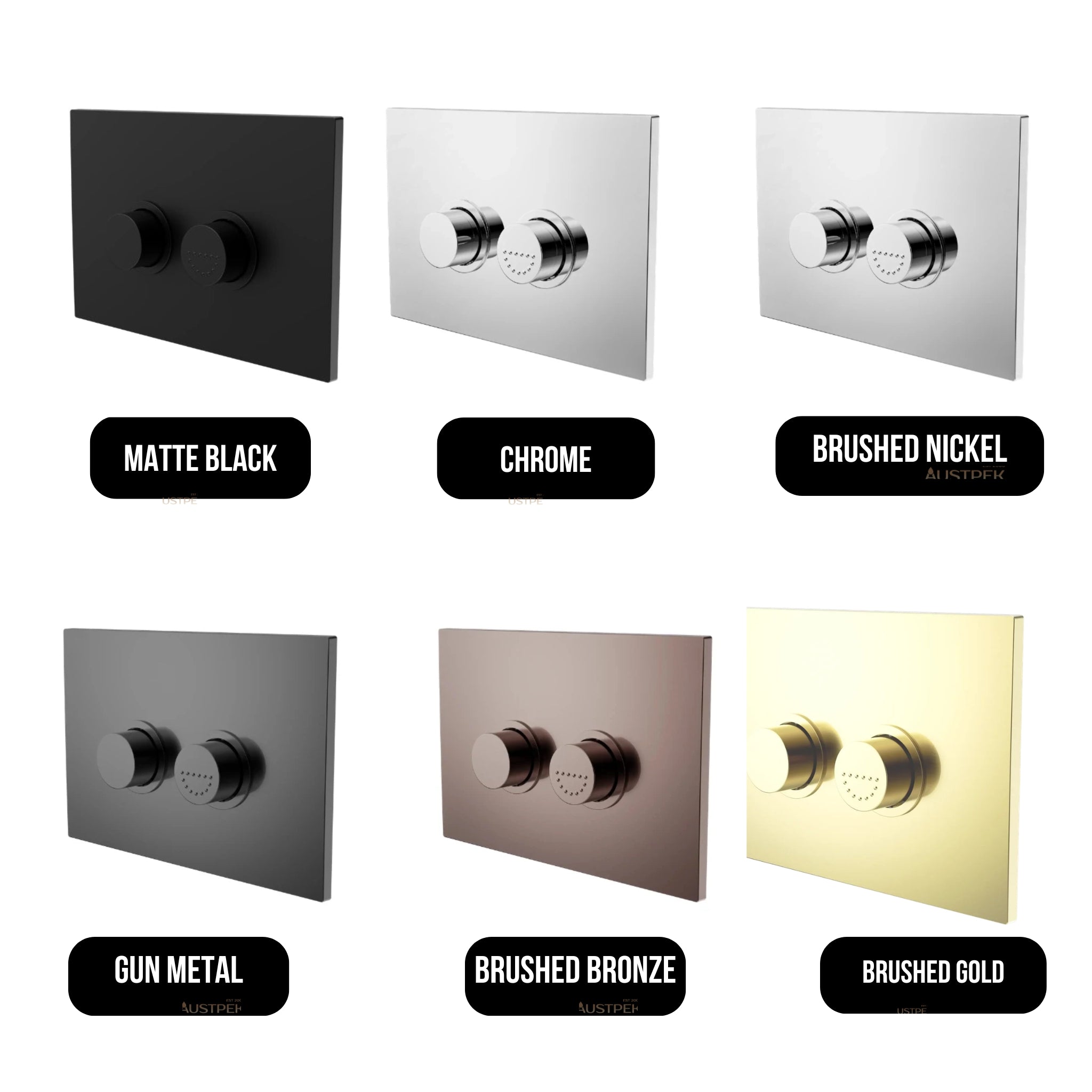 NERO MECCA CARE RAISED DISABLED CARE PNEUMATIC FLUSH BUTTONS PLATE DDA ACCESSIBLE TOILET COMPLIANT 245MM CHROME