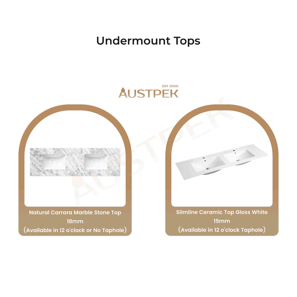 OTTI MARLO MATTE BLACK 1500MM DOUBLE BOWL WALL HUNG VANITY