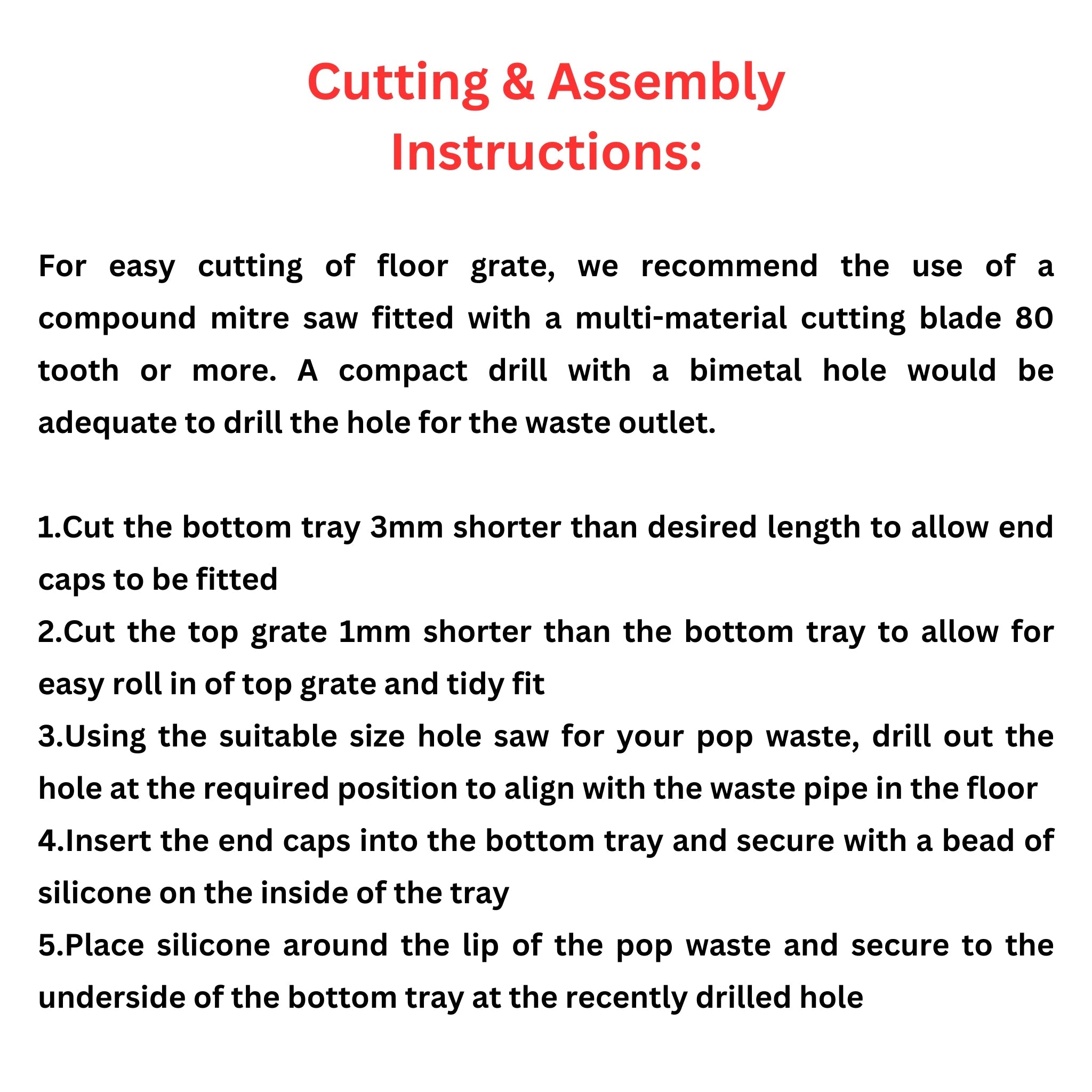 AQUAPERLA FLOOR GRATE 300X26MM CHROME