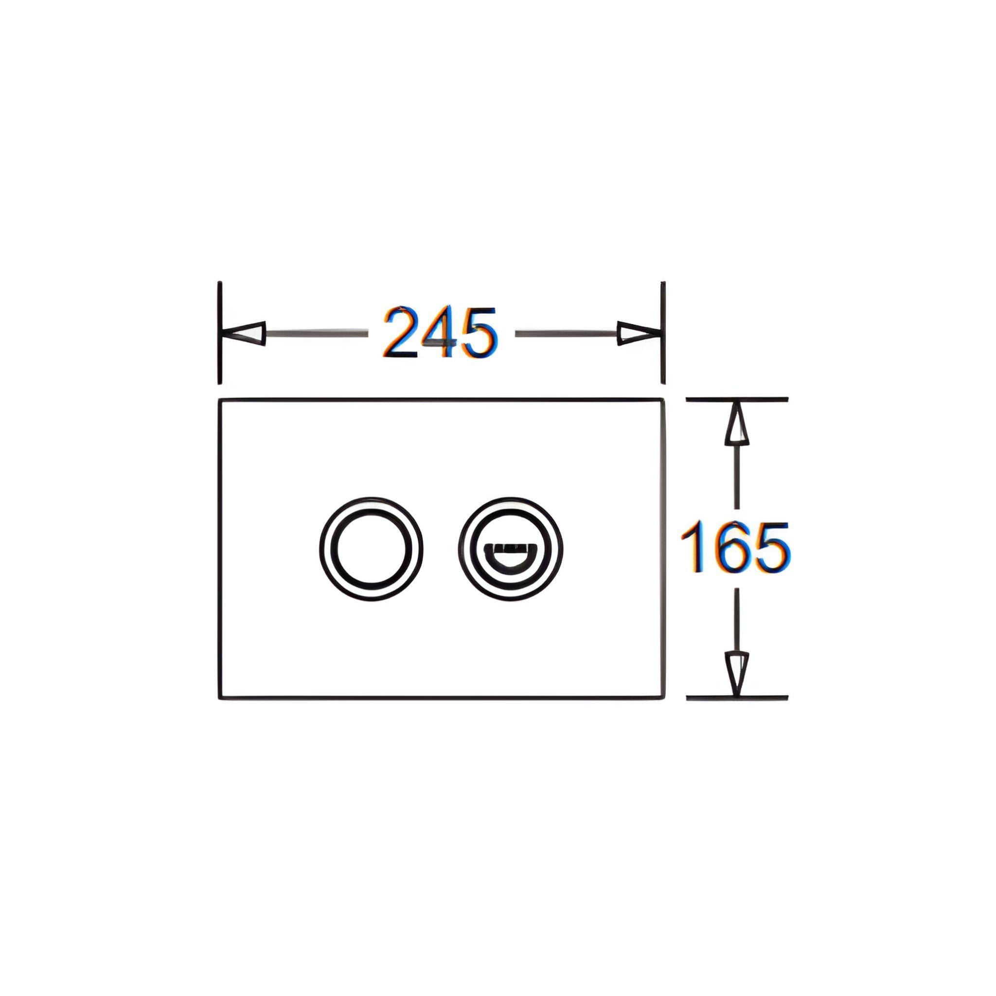 JOHNSON SUISSE ECONOFLUSH AIR BOXED IN-WALL CISTERN