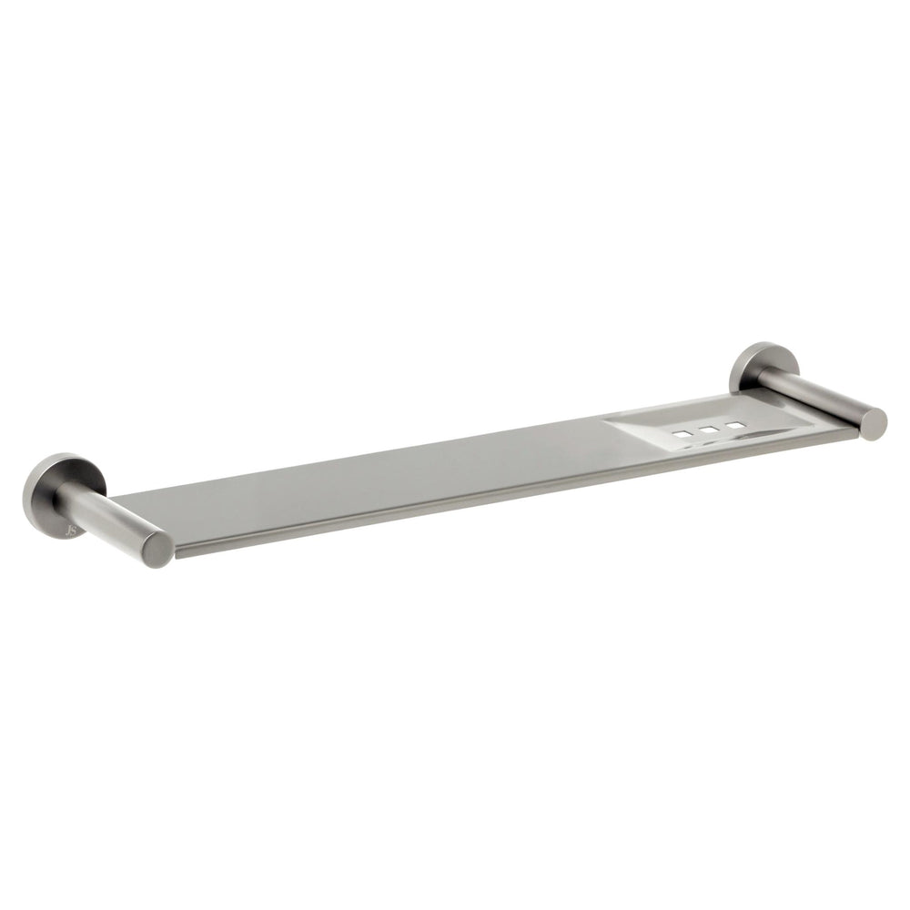 JOHNSON SUISSE VENEZIA VENEZIA METAL SHELF 450MM BRUSHED NICKEL II