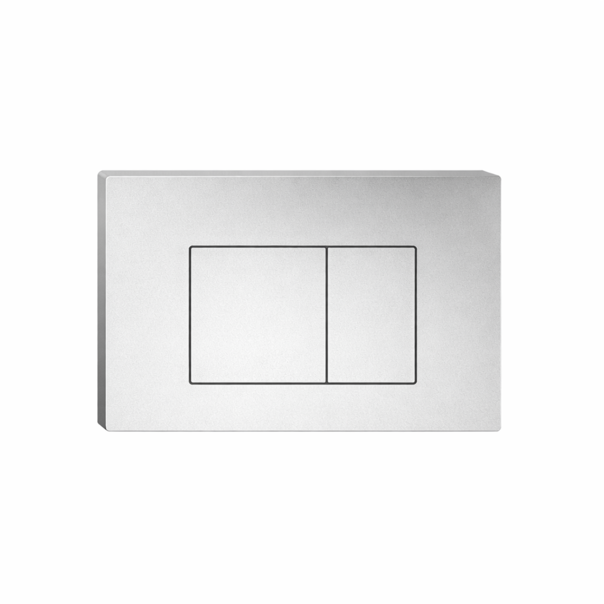 JOHNSON SUISSE IN-WALL ECONOFLUSH RECTANGLE FLUSH BUTTON 245MM MATTE CHROME