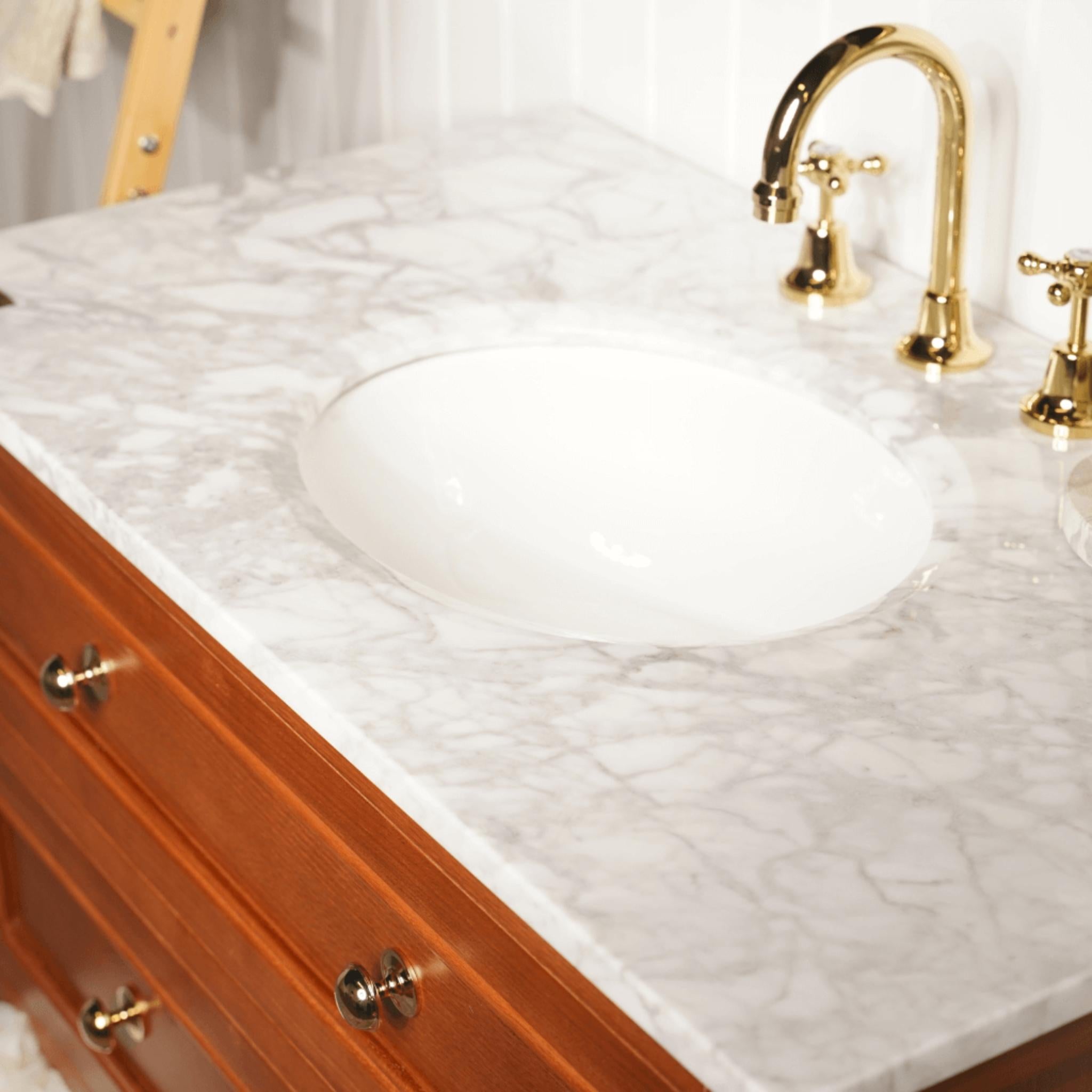 JOINERY BY BEARS AUDREY BROWN OAK 900MM SINGLE BOWL FLOOR STANDING VANITY PACKAGE