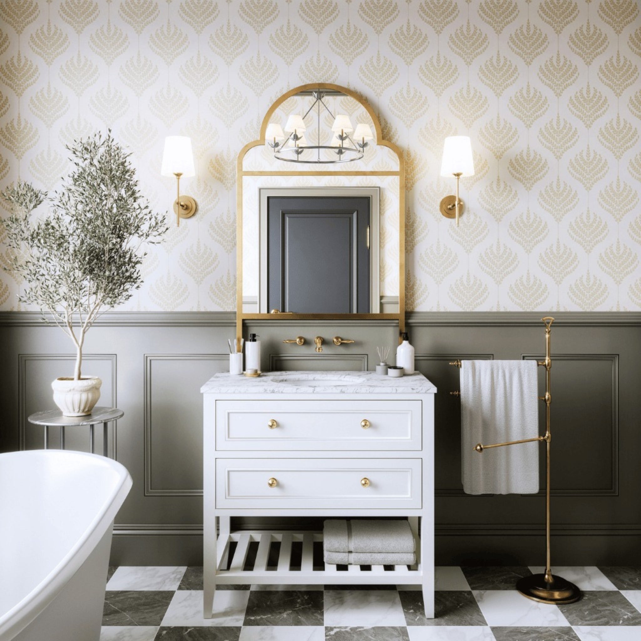 JOINERY BY BEARS AUDREY CLASSIC WHITE 900MM SINGLE BOWL FLOOR STANDING VANITY PACKAGE