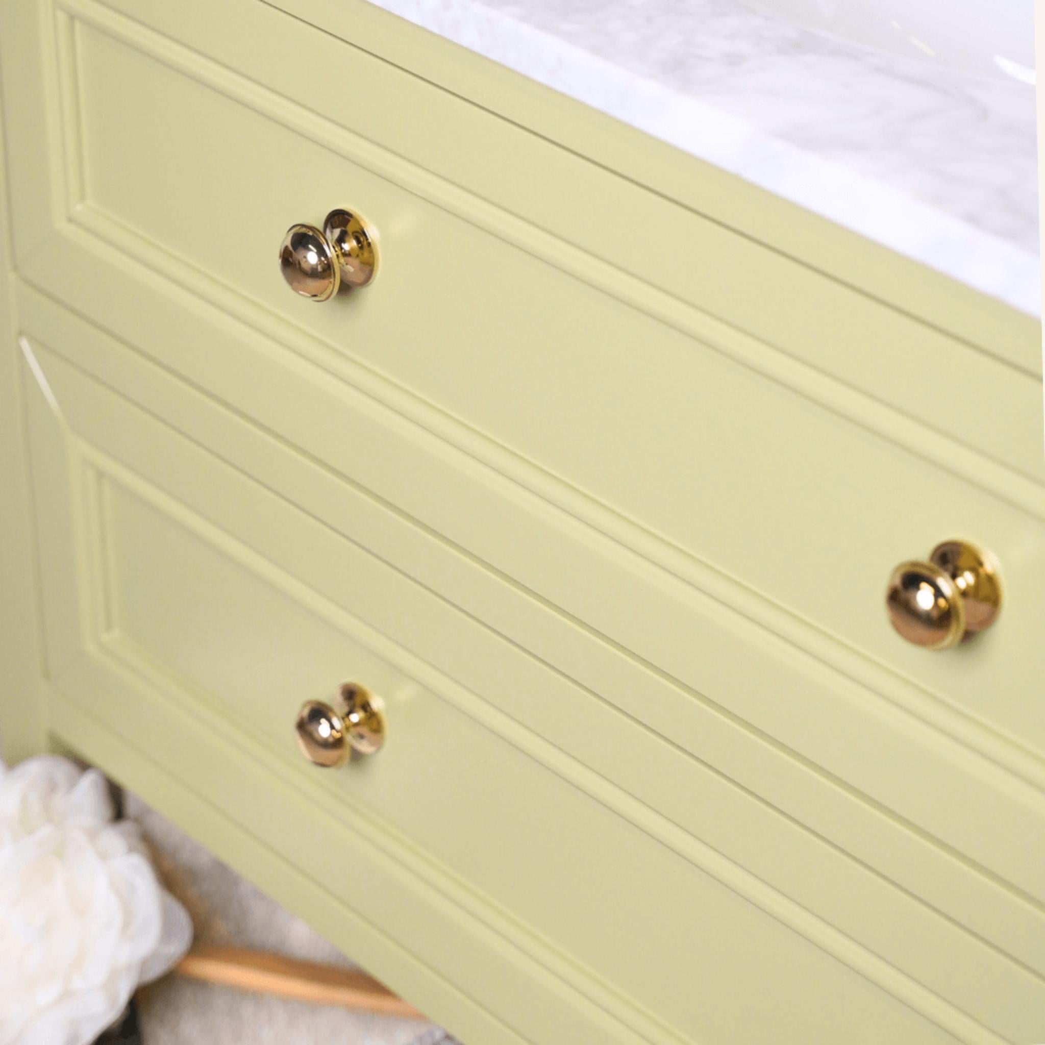 JOINERY BY BEARS AUDREY SAGEWOOD 900MM SINGLE BOWL FLOOR STANDING VANITY PACKAGE