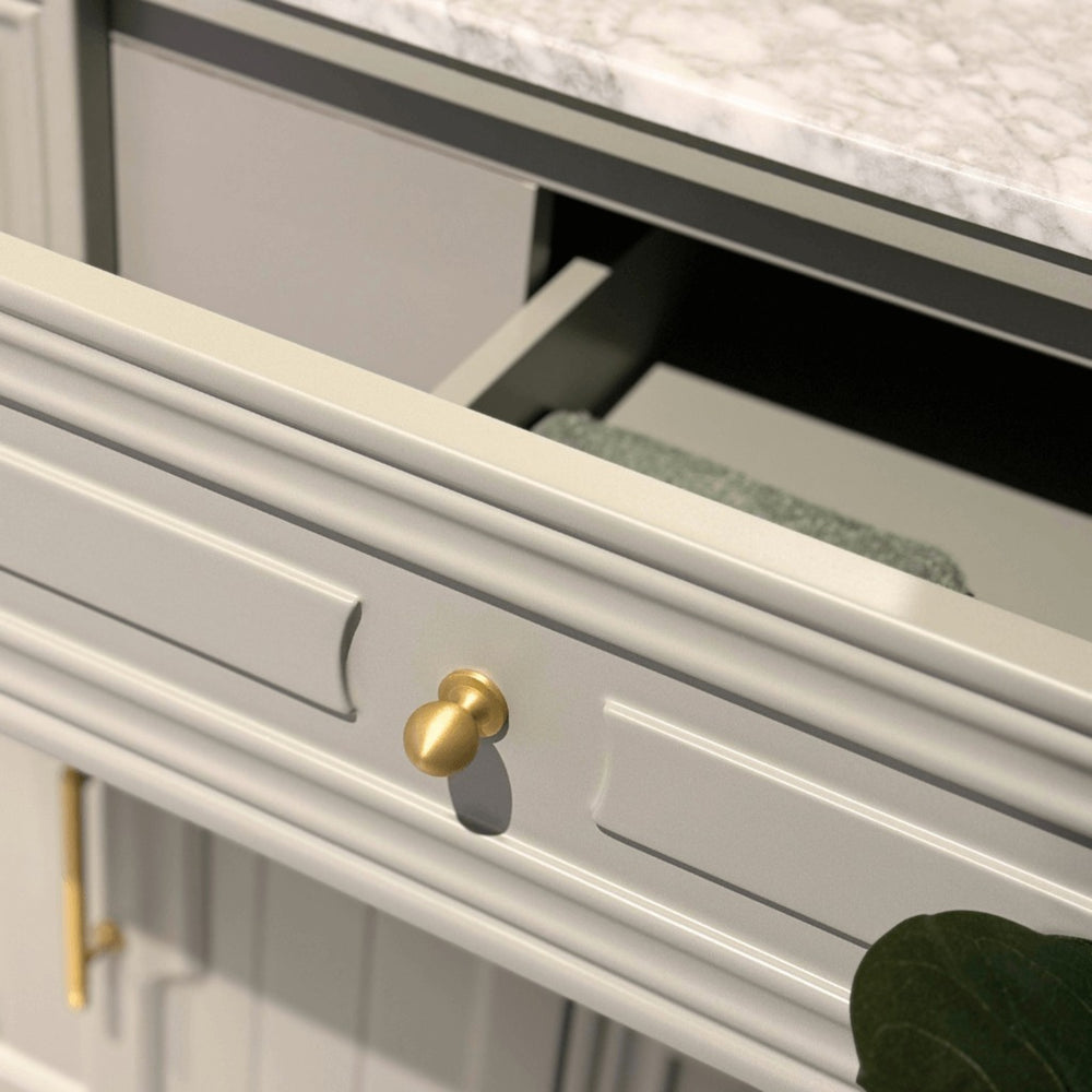 JOINERY BY BEARS ELEANOR PEARL GREY 1200MM SINGLE BOWL FREESTANDING VANITY PACKAGE