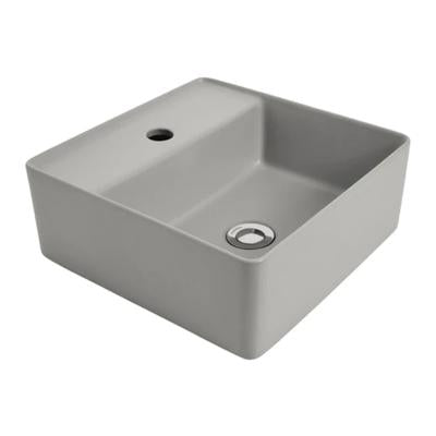 JOHNSON SUISSE VENEZIA SQUARE 1TH COUNTER TOP BASIN WHITE 350MM